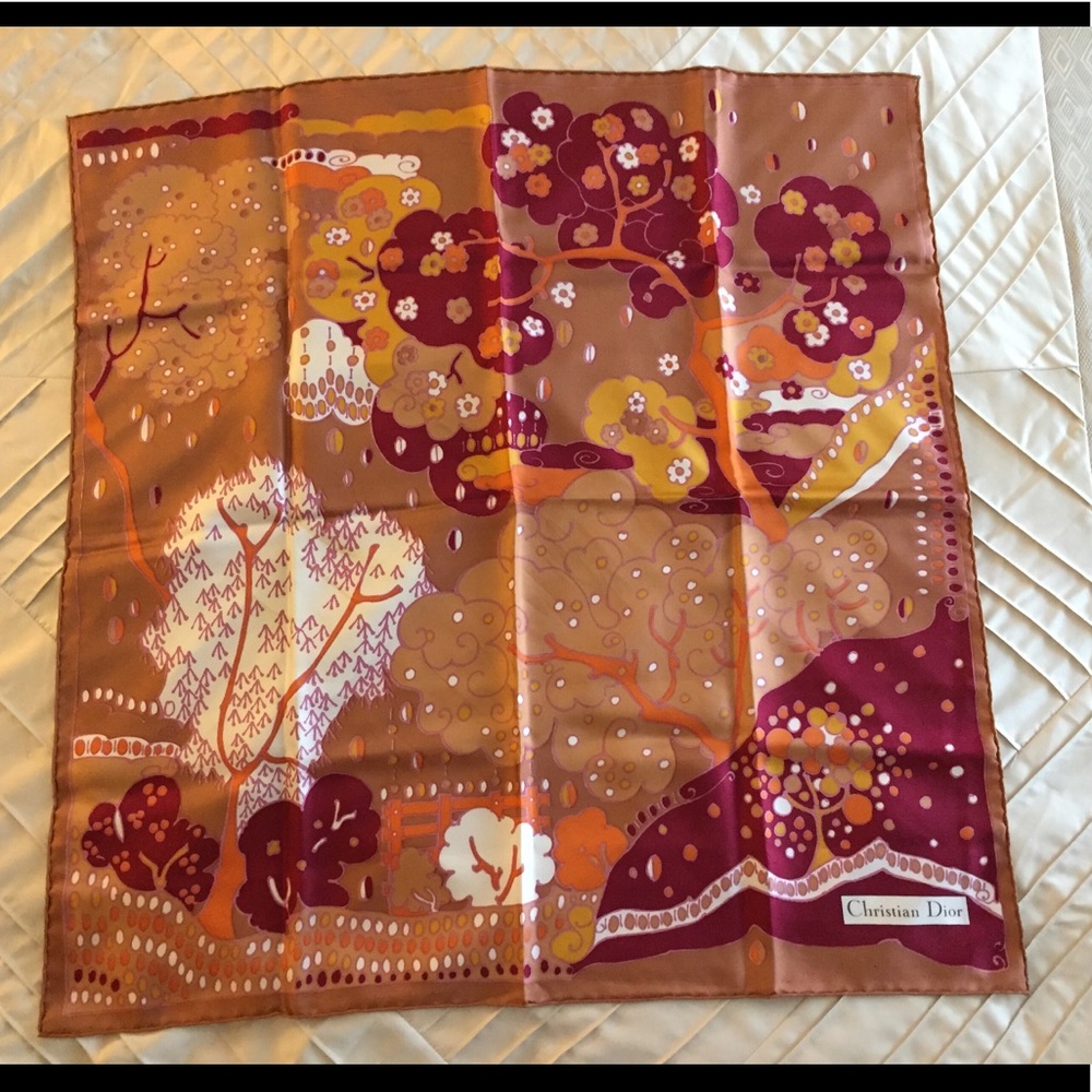 Vintage Dior scarf